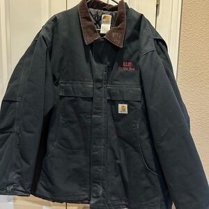 Carhartt CO3 men 3XL canvas quilt insulated jacket, USA
